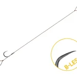Laatste Kans Kötött horog Delphin Proxi Loop / 6db 8cm / 0,10mm / B-LESS