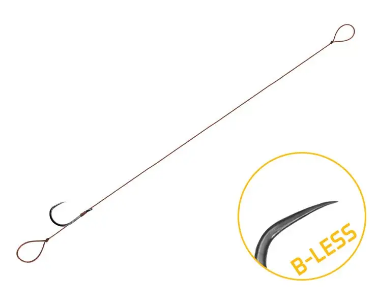 Op = Op Kötött horog Delphin Proxi Loop / 6db 8cm / 0,10mm / B-LESS