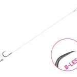 Koop Online Kötött horog Delphin FLR Sting / 6db 8cm / 0,22mm / B-LESS