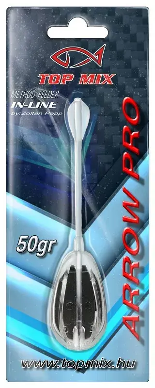 Express Levering TOP MIX Arrow Pro method feeder kosár 50g