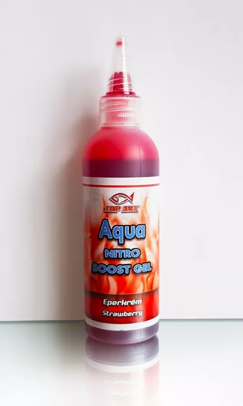 TOP MIX Aqua Nitro Boost Gel - Eperkrém 110ml - Fishingland. Fabrieksprijs