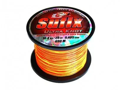 SUFIX ULTRA KNOT YELLOW-ORA.0,33mm 995m monofil zsinór - Fis Voordeelprijs