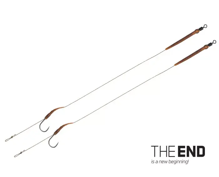 Delphin THE END Boilie rig kötött horog / 2db 20cm/25lbs/ 6 Bestseller