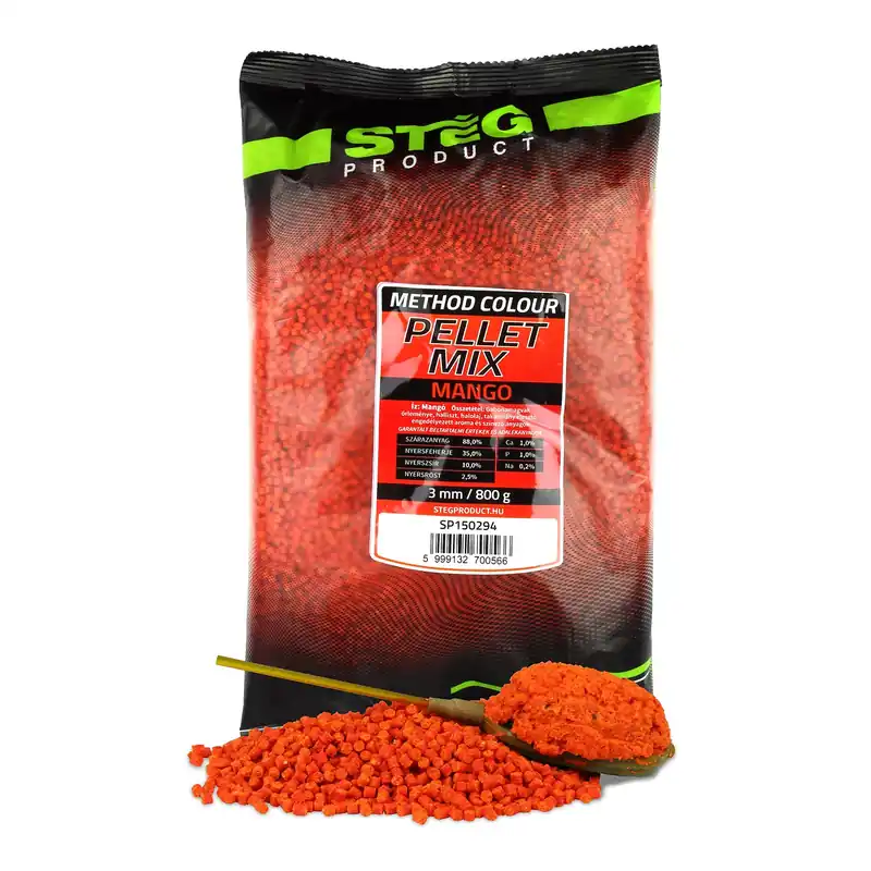 Stég Pellet Mix 3mm 800g Mango Snelle Levering