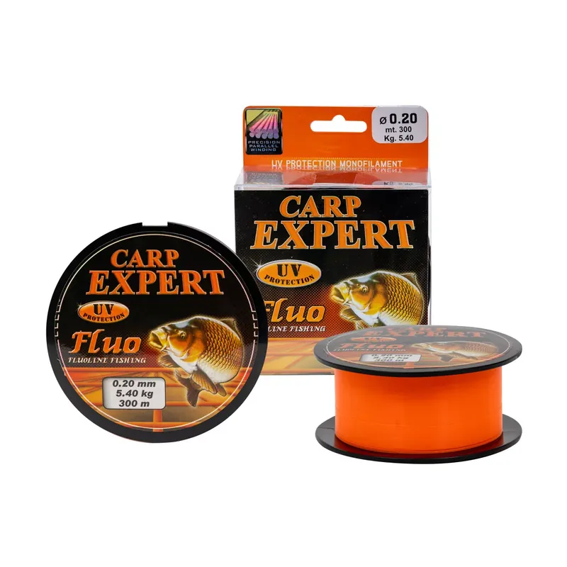 ZSINÓR CARP EXPERT UV FLUO NARANCS 0,20MM 300M - Fishingland Direct Beschikbaar