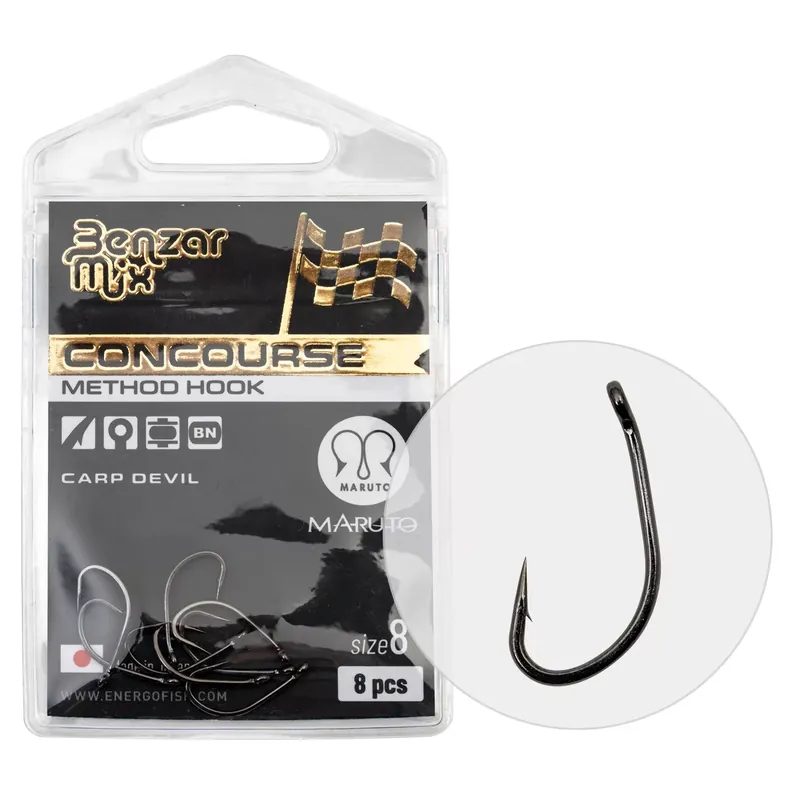 BENZÁR CONCOURSE METHOD CARP DEVIL HOROG 8 8DB/CS - Fishingl Direct Verzonden