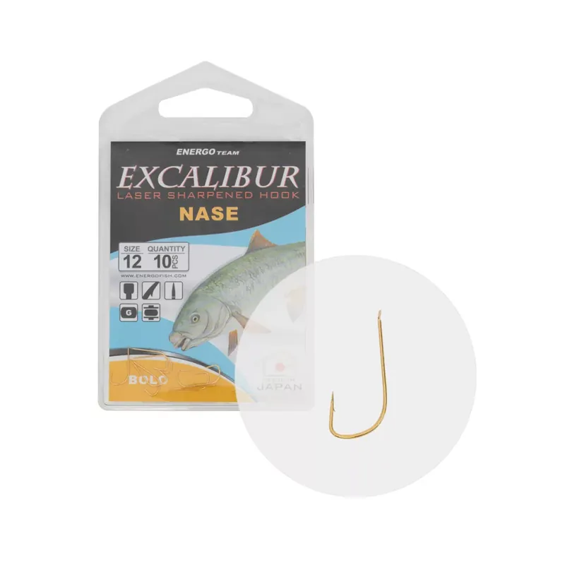 Direct Verzonden EXCALIBUR HOROG NASE BOLO GOLD 12