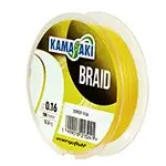 Favoriet KAMASAKI BRAID YELLOW 0.28MM