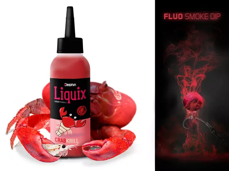 Bestseller Fluo dip D SNAX LiquiX /100ml Rák-Krill