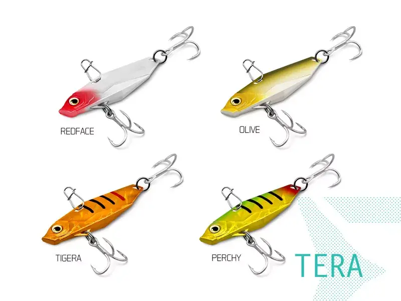 Gereduceerde Prijs Delphin TERA műcsali 12g PERCHY hook 8