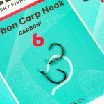 Hoge Kwaliteit SEDO Carbon Carp Hook Size 6 szakállas horog - Fishingland.h