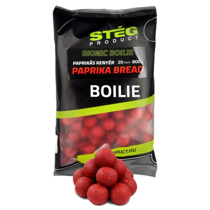Stég Bionic Boilies 20mm 800g Paprika Bread Beperkte Voorraad