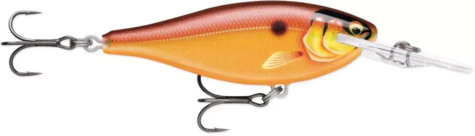 RAPALA SHAD RAP ELITE SRE75 GDCW wobbler Direct Verzonden