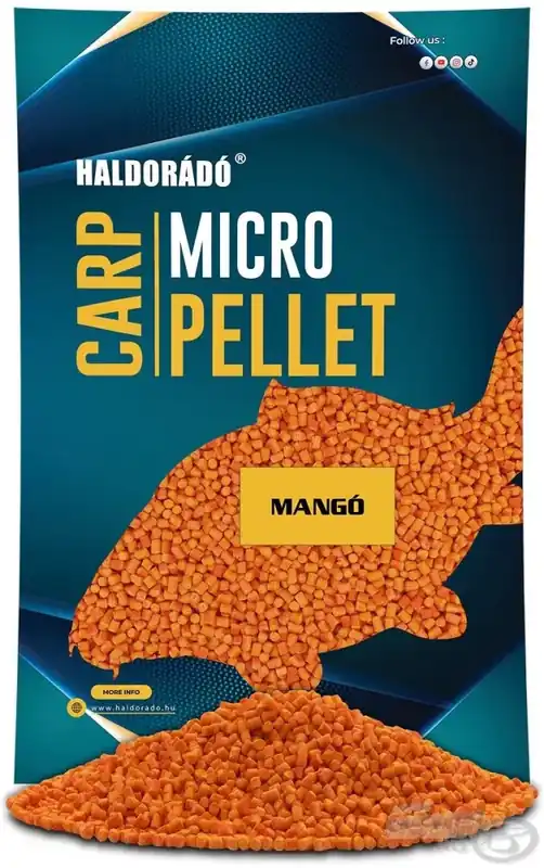 HALDORÁDÓ Carp Micro Pellet - Mangó Rechtstreeks Van De Fabrikant
