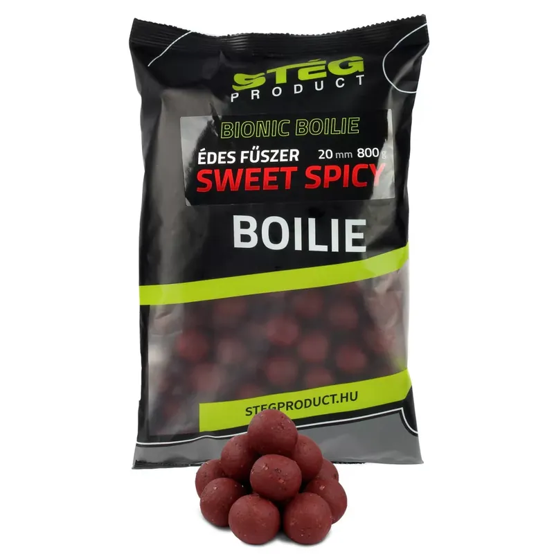 Must-Have Stég Bionic Boilies 20mm 800g Sweet Spicy