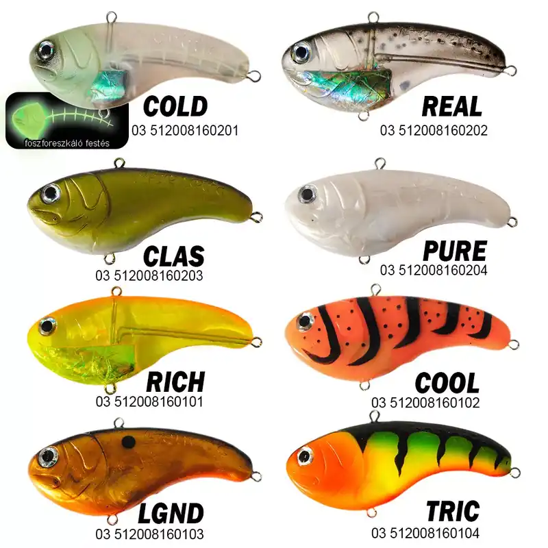 Frenetic FatFish LEGEND 81mm 60g harcsázó műcsali - Fishingl Betrouwbaar