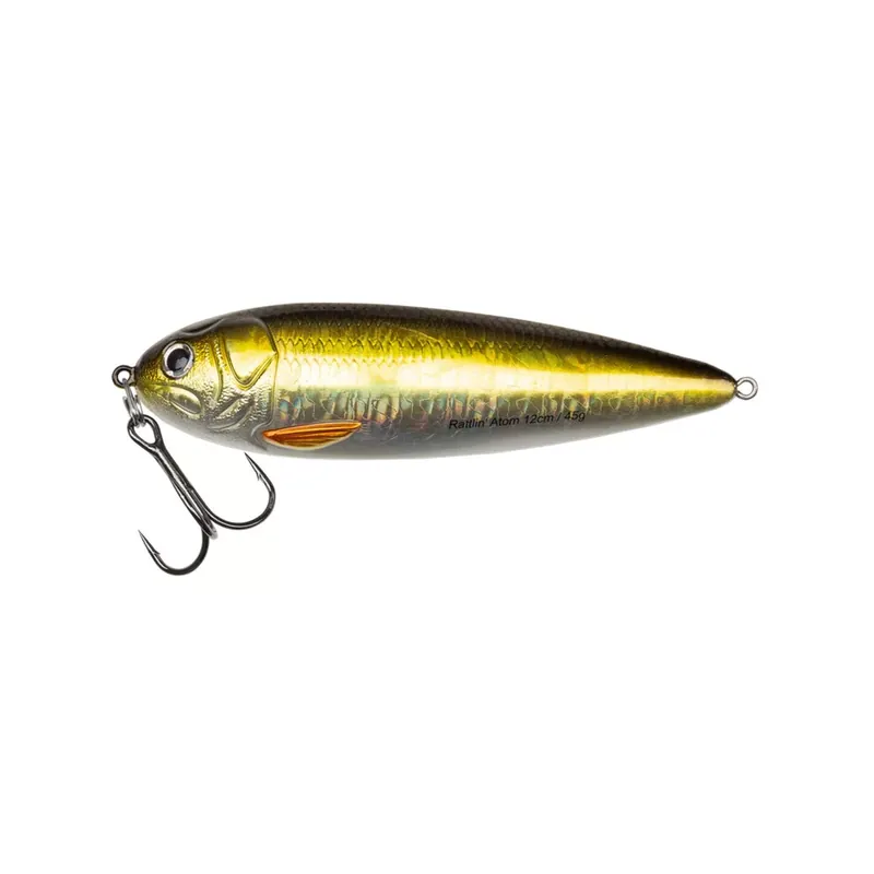Direct Verzonden Abu Garcia Rattlin Atom 9.5cm Golden Roach