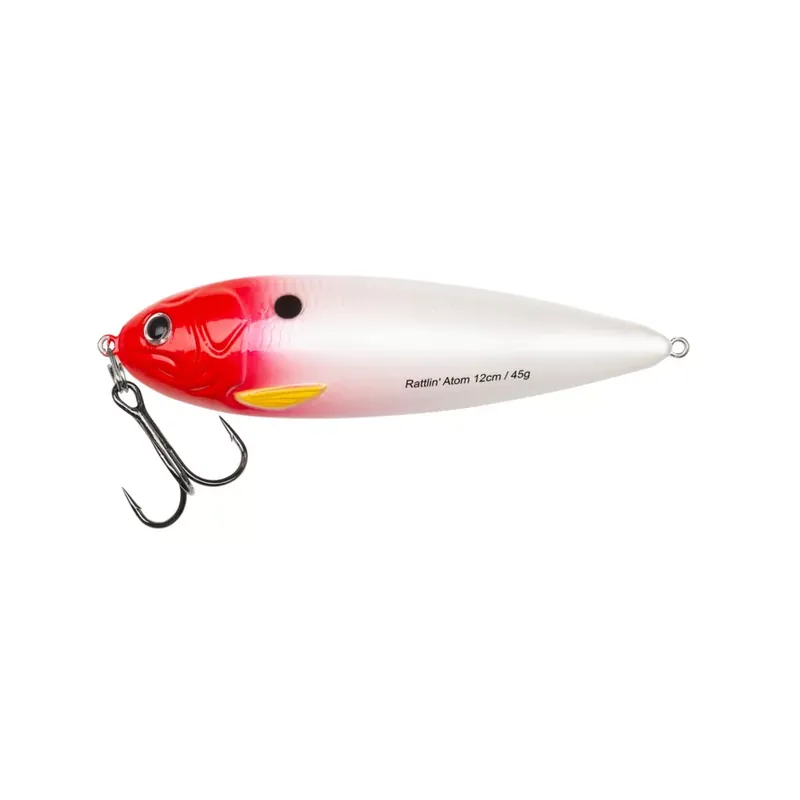 Koopje Abu Garcia Rattlin Atom 9.5cm Red Head