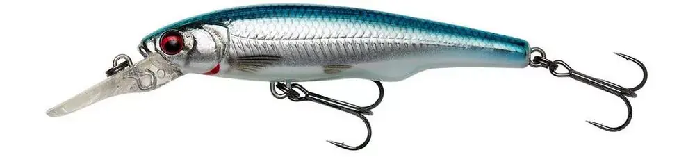Dagaanbieding Savage Gear GRAVITY TWITCH MR8.3CM10G SP BLUE CHROME - Fishi