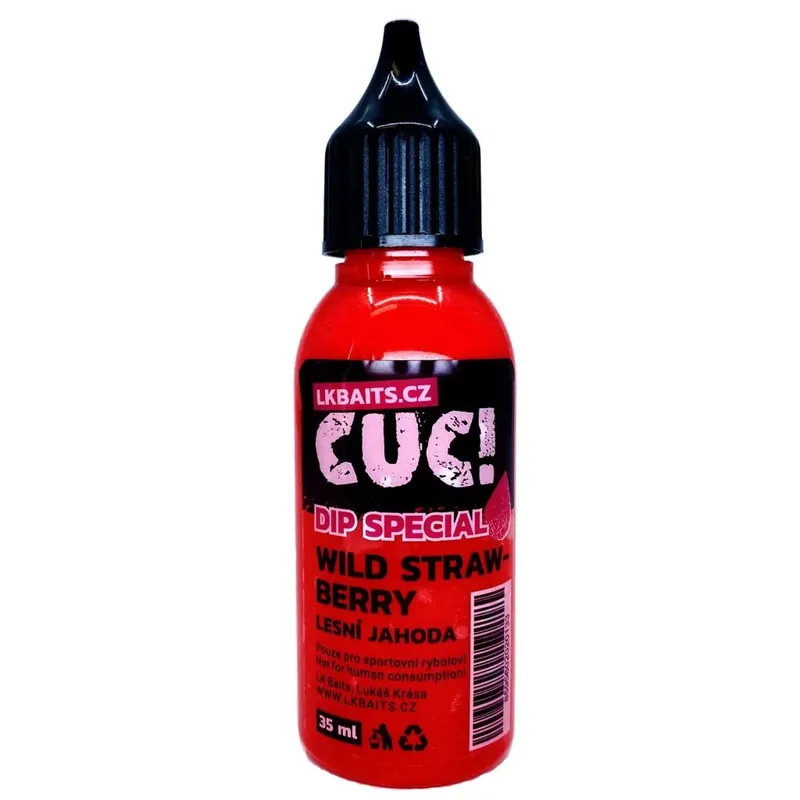 Superprijs LK Baits CUC! Dip Speciál Wild Strawberry 35ml - Fishingland
