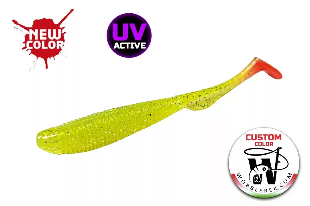 Bestel Nu Molix RA Shad 3.0" / 639 - UV Tournament Chartreuse Or