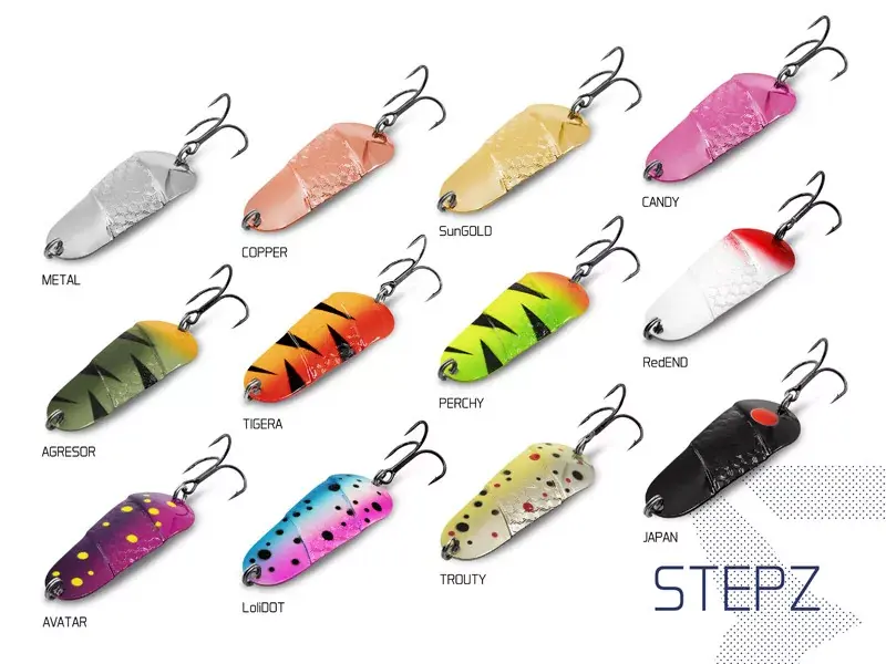 Delphin STEPZ StripSCALE támolygó kanál 10g AGRESOR Hook 2 Exclusieve Aanbieding
