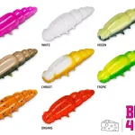 Beperkt Aanbod Delphin BUGO Cheese műlárva / 15 db plasztik csali 4cm / GEP