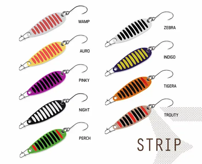 Bestel Nu Villantó Delphin STRIP 5g ZEBRA hook 10