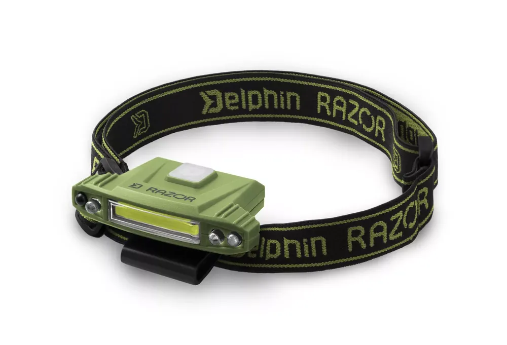 Nu Kopen Delphin RAZOR USB UC fejlámpa 2W/85lm/500mAh - Fishingland.h