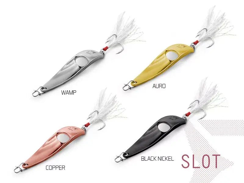Beperkt Aanbod Villantó Delphin SLOT 20g COPPER hook 4