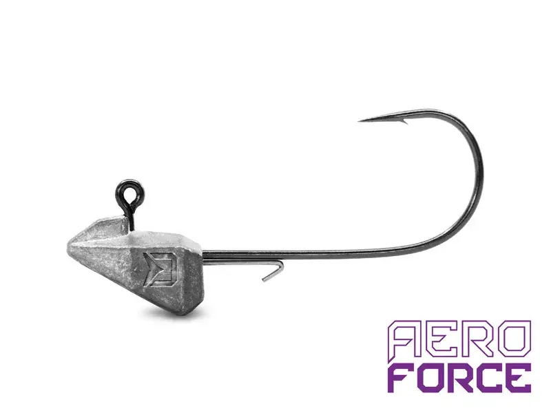 Bestseller Grub-tartóval ellátott Delphin A-FORCE jigfej / 5 db 20g-3/0