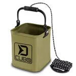 Direct Beschikbaar Összecsukható vödör Delphin CUBO 10L + 7m