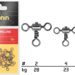 Átmenő gördülő T forgó / 10 db 6 /17kg Uitverkoop