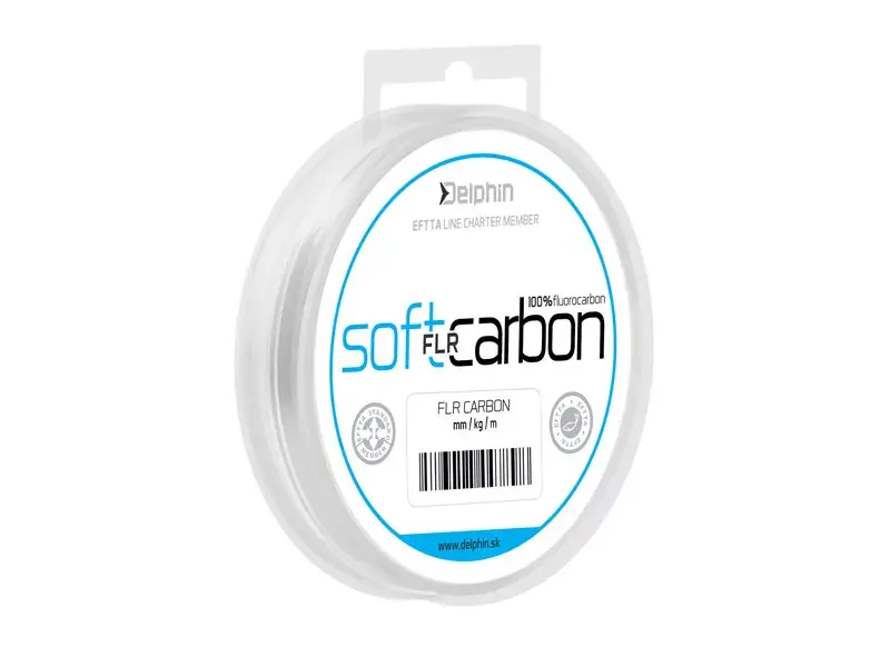 Shop Nu Delphin SOFT FLR CARBON - 100% fluocarbon 0,309mm 6,55kg 20m