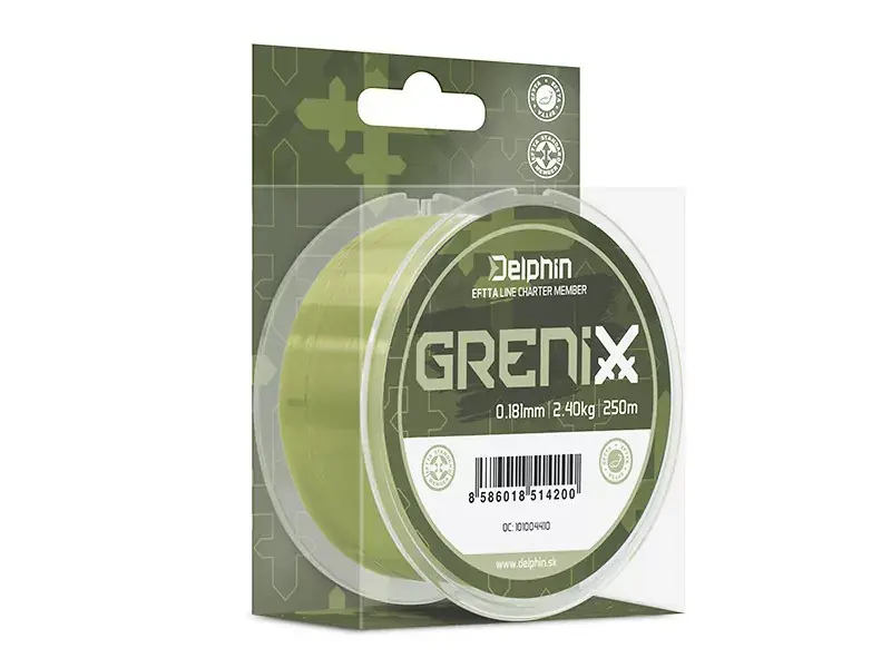 Delphin GRENIX / zöld 0,234mm 3,78kg 500m Flitsaanbieding