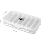 Doboz Delphin TBX Duo 195-14P 195x120x36mm Bestel Nu