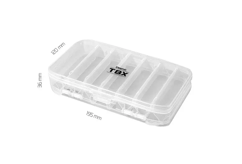 Doboz Delphin TBX Duo 195-14P 195x120x36mm Bestel Nu