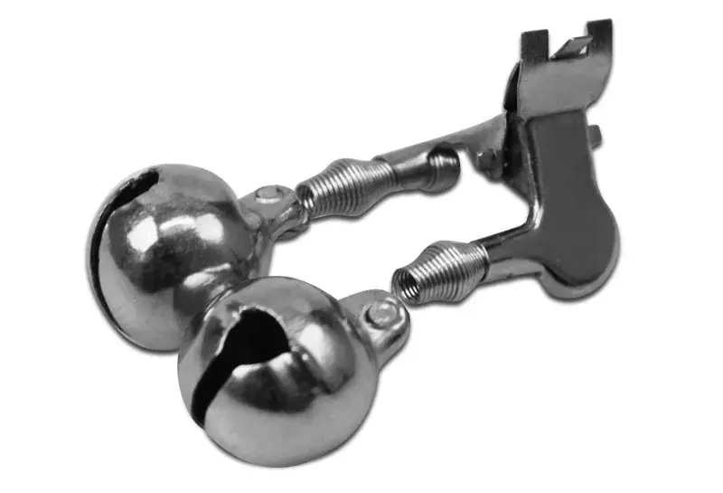Csörgő Delphin, fémcsipesz / 1db 16mm Express Levering