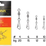 Rollings swivel with Hooked snap BN/6 Hete Deal