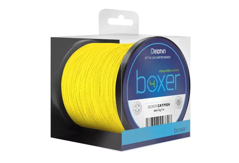 Delphin BOXER 4 / fluo sárga 0,40mm 30,1kg 250m - Fishinglan Beste Prijs