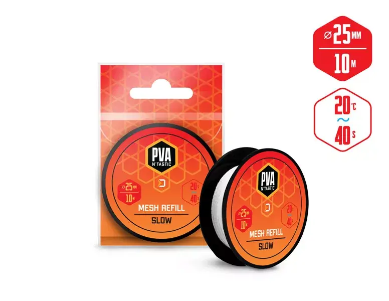 Delphin PVA n ́tastic tartalék háló / 10m - 25mm 25mm (keske Uitverkoop