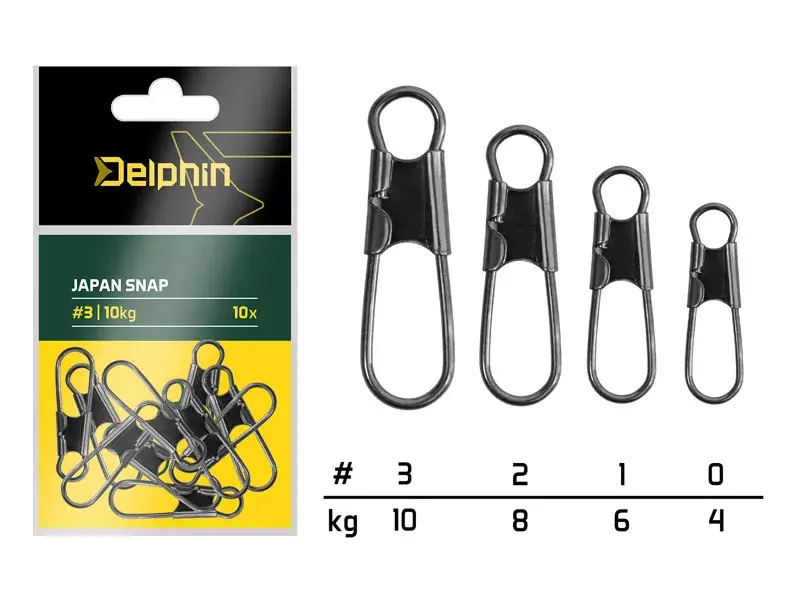 Exclusieve Aanbieding Japan snap kapocs / 10db 0/4kg