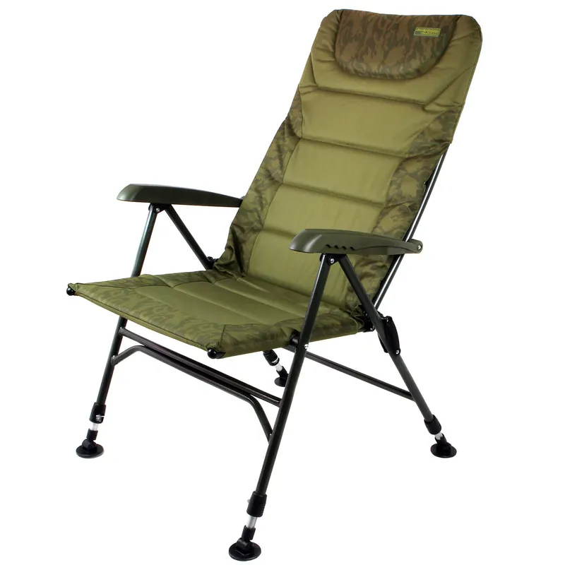 Betrouwbaar CARP ACADEMY Deluxxe Camo Fotel