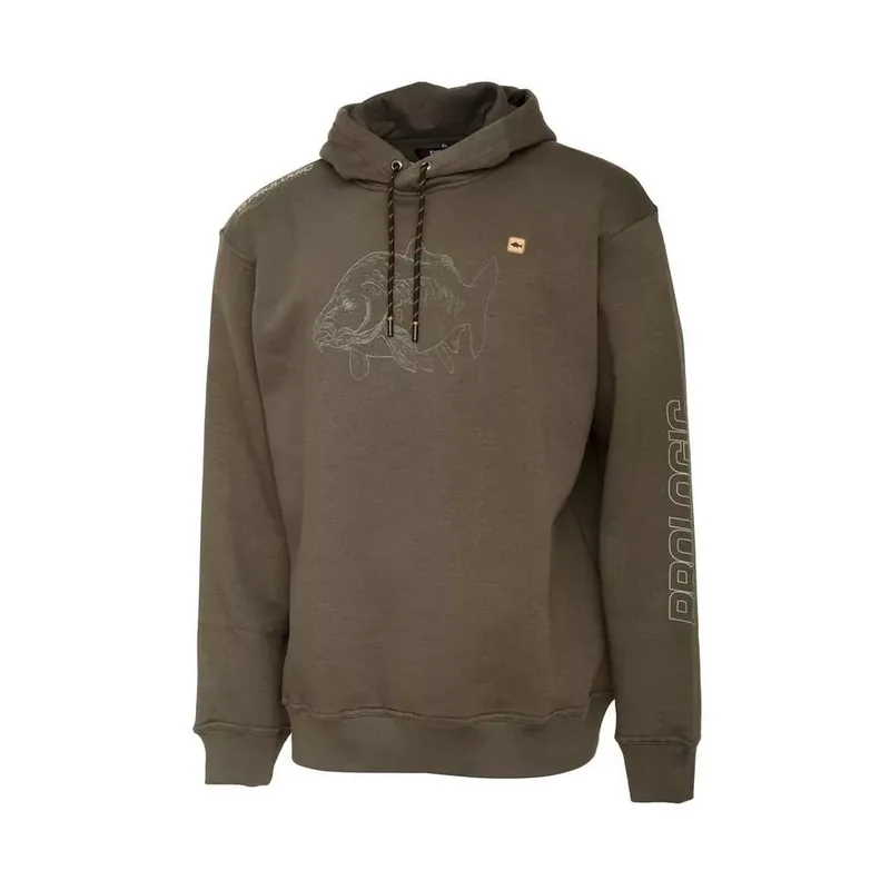 Prologic MIRROR CARP HOODIE IVY GREEN Kapucnis Pulóver L - F Alleen Vandaag