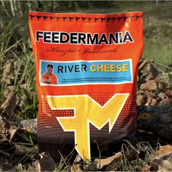 Bestseller FEEDERMANIA GROUNDBAIT RIVER CHEESE 2500G NEW - Fishingland.