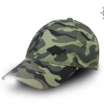 Gereduceerde Prijs OutLINE Camo LED baseball sapka UNI