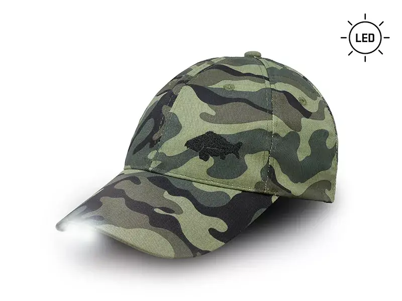 Gereduceerde Prijs OutLINE Camo LED baseball sapka UNI