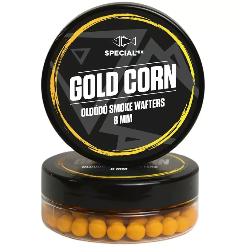 Laatste Versie Speciál Mix Oldódó Smoke Wafters Gold Corn 8 mm 20gr - Fishi
