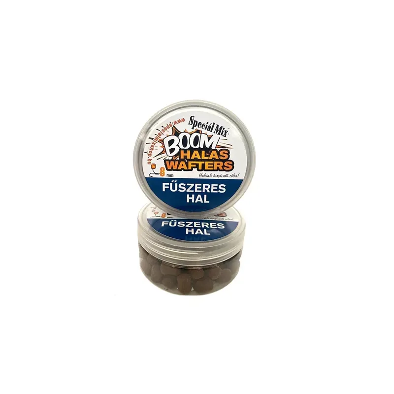 Goedkoop Speciál Mix BOOM! Oldódó, halas FŰSZERES HAL dumbell csali 8