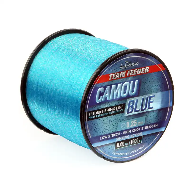 Koop Online Team Feeder By Döme TF Camou Blue 1000m 0.22mm - Fishingland